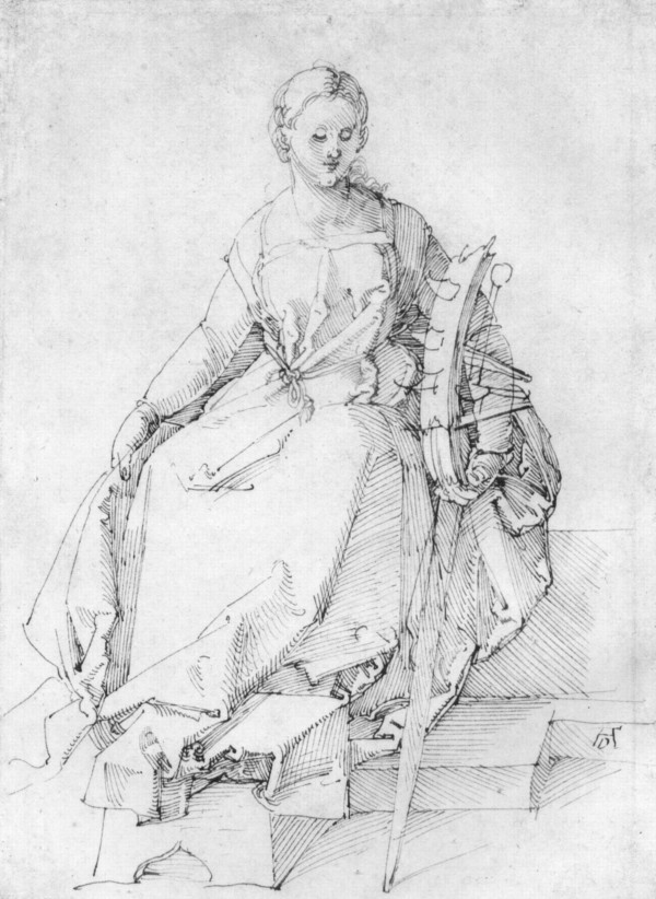 St. Catherine by Albrecht Durer
